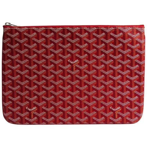 goyard laptop pouch.